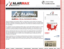 Tablet Screenshot of alarmax.rguptaconsulting.com